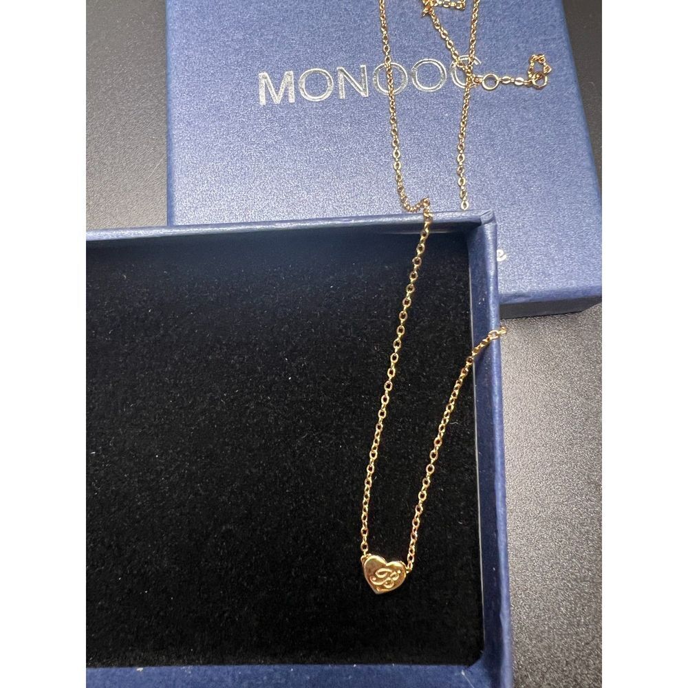 Monogram B Necklace - Picture 3 of 3